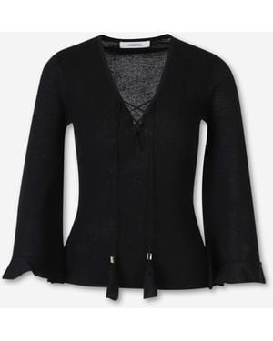 Dorothee Schumacher Refined Essentials Knit T-Shirt - Black