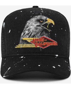 Amiri Vintage Trucker Cap - Black