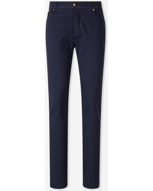 richard j. brown Milano Straight Leg Trousers - Blue