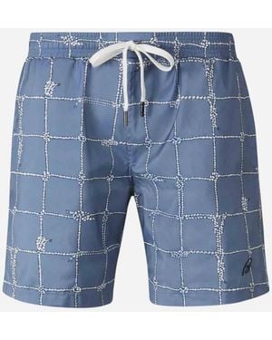 Brioni Folding Board Swimsuit - Blue