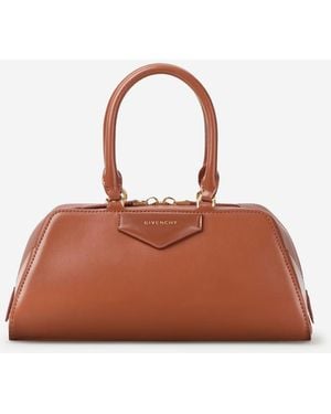 Givenchy Sac Antigona Cube East-West - Marron