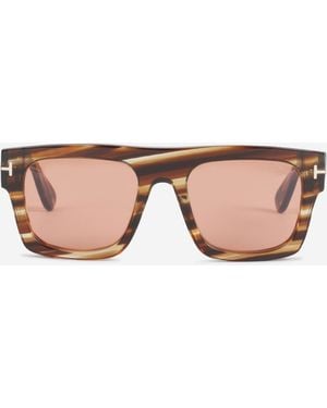 Tom Ford Rectangular Sunglasses - Pink