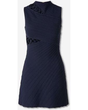 Cult Gaia Cala Mini Dress - Blue
