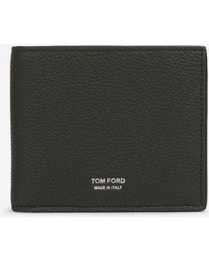 Tom Ford Cartera Plegable Piel - Blanco