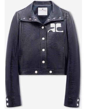 Courreges Vinyl Jacket Reissue - Blue