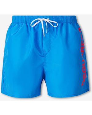 DSquared² Logo Swimsuit - Blue