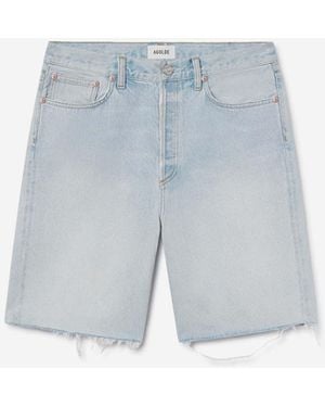 Agolde Anson Bermuda Shorts - Blue