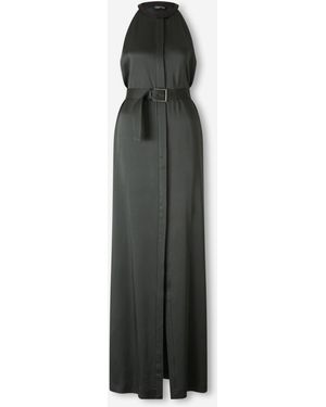 Tom Ford Vestido Maxi Satinado - Multicolor