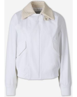 Bottega Veneta Lightweight Cotton Jacket - White
