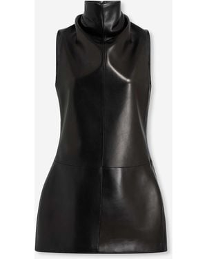 KHAITE Mini Dress Daria - Black