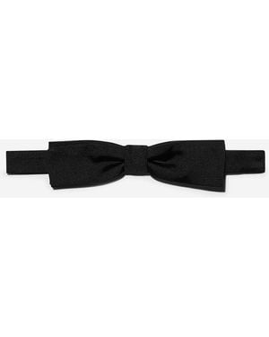 DSquared² Silk Bow Tie - White