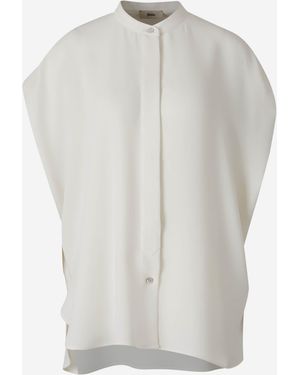 Herno Lucent Cady Blouse - White