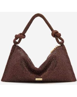 Cult Gaia Hera Nano Bag - Brown