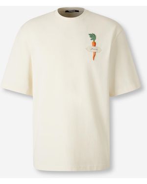 Jacquemus T-Shirt La Carotte - White