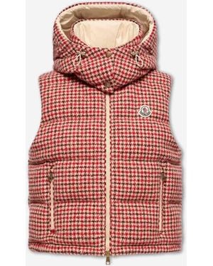 Moncler Niverolle Daunenweste - Rot
