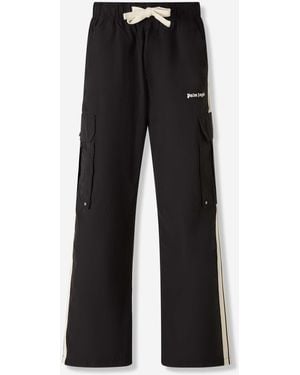 Palm Angels Technical Cargo Trousers - Black