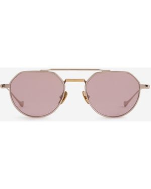 Cutler and Gross Aviator Sunglasses - Pink
