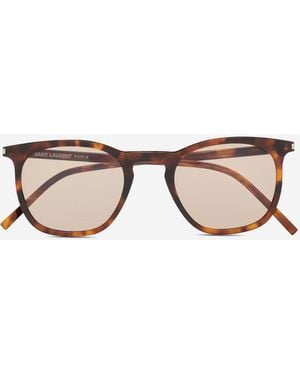 Saint Laurent Round Sunglasses - Natural