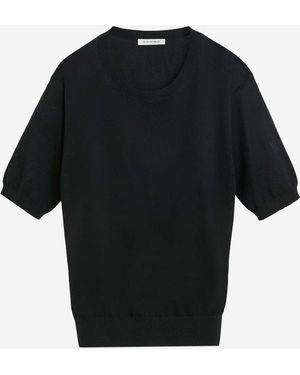 By Malene Birger Maglione Tencel Di Lelle - Nero