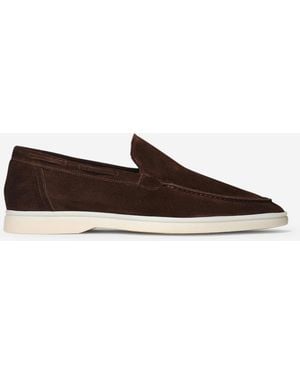 Aurélien Yacht Loafer Moccasins - Brown