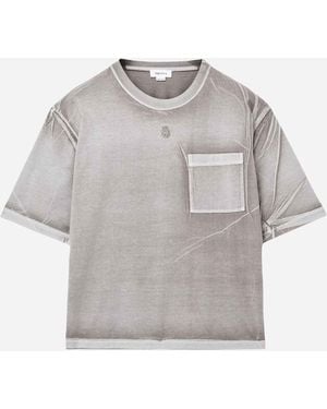 McQueen Maglietta Tinta - Grigio