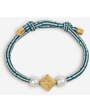 CASABLANCA Logo Bracelet - Blue