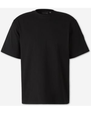 Canada Goose Plain Cotton T-Shirt - Black