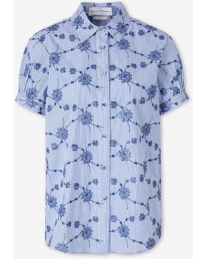 Silvia Tcherassi Ileana Blouse - Blue