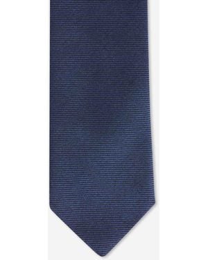 Bigi por Santa Eulalia Textured Silk Tie - Blue