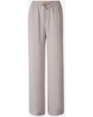 Herno Cady Loose Trousers - Grey