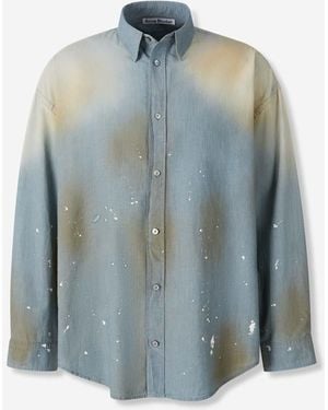 Acne Studios Camicia Denim Oversized - Blu