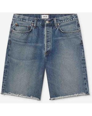 Agolde Anson Bermuda Shorts - Blue