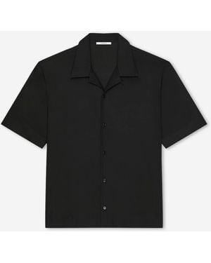 Givenchy Baumwollhemd-Logo - Schwarz