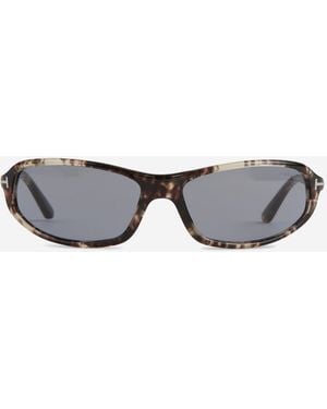 Tom Ford Addison Sunglasses - Gray