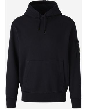 C.P. Company Felpa Con Cappuccio - Blu
