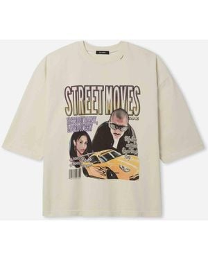 Willy Chavarria Street Moves Buffalo T-Shirt - Natural