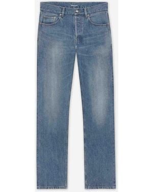 Saint Laurent Jeans Mick Straight - Azul