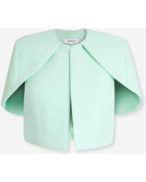 Safiyaa Micah Cape - Blau