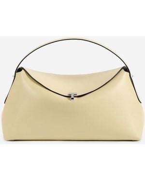 TOTEME Bolso Asa T-Lock - Neutro