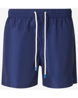Santa Eulalia Bañador Liso Técnico - Bleu