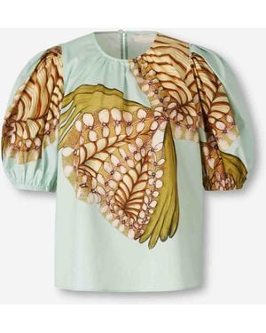Ulla Johnson Top Ravena - Blanc