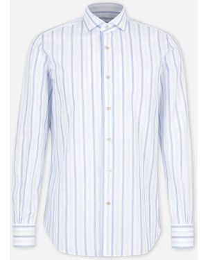 Santa Eulalia Classic Striped Shirt - White