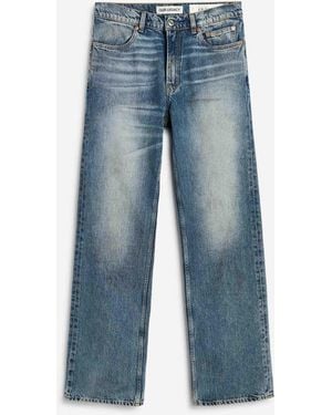 Our Legacy Carlson Cut Straight Jeans - Blue
