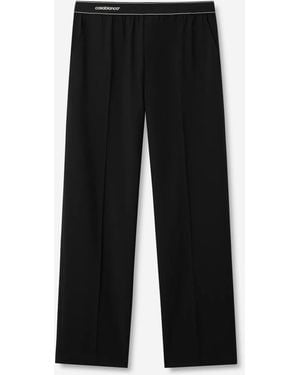 CASABLANCA Woolen Sports Pants - Black