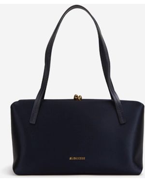 Jil Sander Pillow Satin Handbag - Blue