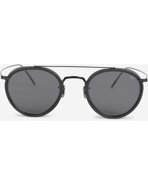 Eyevan 7285 Aviator Sunglasses 762 - Grey