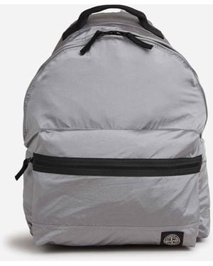 Stone Island Mochila Nylon Metal - Gris