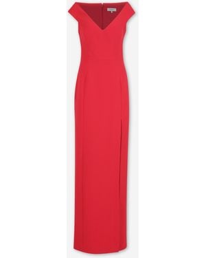 Safiyaa Lucrezia Maxi Dress - Red
