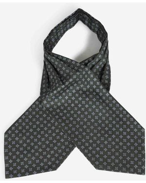 Santa Eulalia Silk Ascot Handkerchief - Green