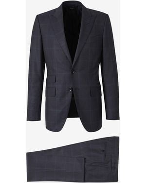 Tom Ford O'Connor Wool Suit - Blue